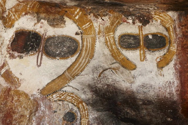Aboriginal cave paining of the Dreamtime